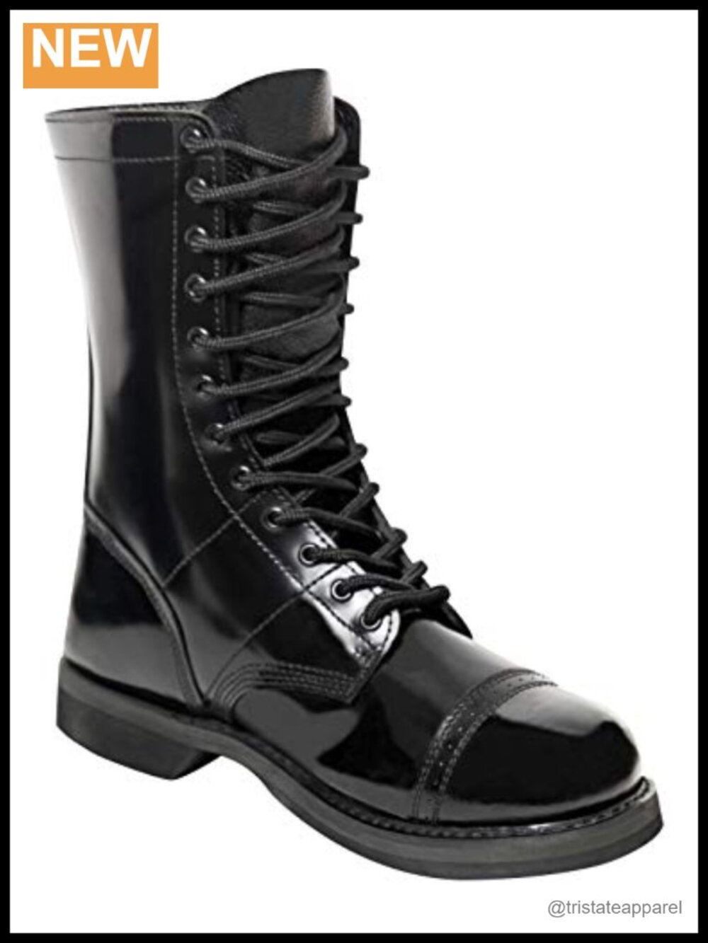 Rothco 10 Inch Leather Jump Boots - Lace Up Combat Boots